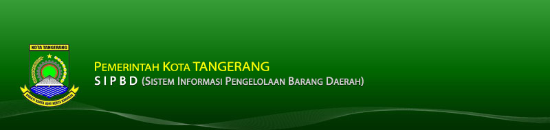 Sistem Informasi Pengelolaan Barang Daerah Pemerintah Kota Tangerang